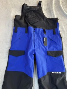 Dakine Herren Reach 20K Lätzchen Schale Snowboardhose XXL Ultramarinblau Neu mit Etikett - Bild 1 von 9