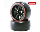 Sweep 1/10 Formula 1 Front Low profile tires pre-glued Soft compound 27mm ...