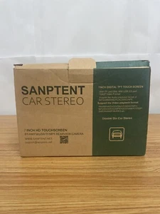 Sanptent Car Stereo 7 Inch HD Touchscreen & Rear View Camera Bundle - Picture 1 of 9