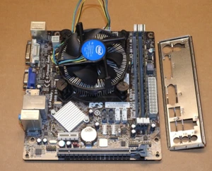 ECS Elitegroup H81H3-M4 Mainboard Bundle 8GB RAM Intel Core i5-4570 mATX - Bild 1 von 3
