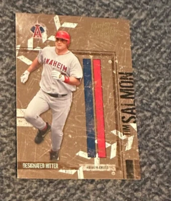 2004 Donruss Leather & Lumber - #3 Tim Salmon - Image 1 of 2