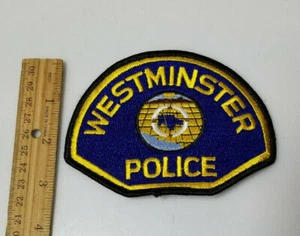 Police Security Patch Westminster Police - Picture 1 of 1