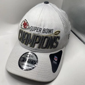 Kansas City Chiefs Hat Super Bowl Champs New Era 9forty SnapBack Adjustable - Picture 1 of 13