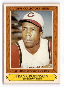 1985 Topps Woolworth All Time Record Holders Frank Robinson 29 Cincinnati Reds - Picture 1 of 2