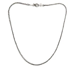 Bali Designs Knebelverschluss Fuchsschwanz Gliederkette Halskette 20" - Bild 1 von 3