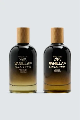 ZARA VANILLA COLLECTION 01 + VANILLA COLLECTION 02 EDP 2 X 100 ML (3,38 FL. OZ) - Bild 1 von 2