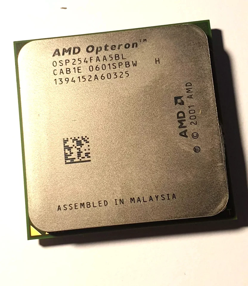 0SP254FAA5BL AMD Opteron 254 2.80GHz 1000MHz FSB 1MB Cache Socket 940 Processor - Image 1 of 1