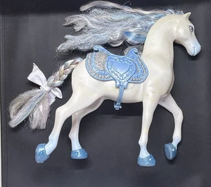 Disney Cinderella Shimmer Princess Royal 10” Horse Mattel 2007 Blue toy, figure - Picture 1 of 9