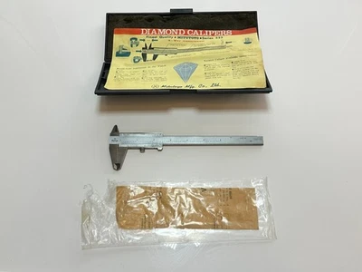 NEW Mitutoyo Diamond 7" Vernier Caliper 522 1/128 in 1/1000, Hardened Stainless - Image 1 of 4