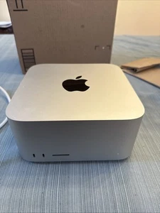 Apple Mac Studio (512GB SSD, M1 Max, 32GB) Silver - MJMV3LL/A (March, 2022) - Afbeelding 1 van 6