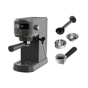 Electrolux Macchina per Caffè Espresso E6EC1-6BST | 1250-1450W Color Ebano - Foto 1 di 9