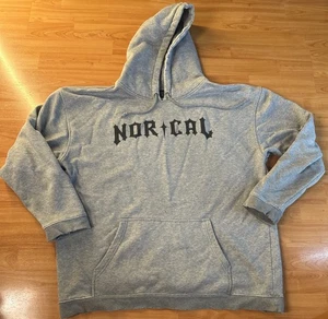 Felpa con cappuccio NorCal Surf Shop Shark Mermaid grigio XXL - Foto 1 di 10