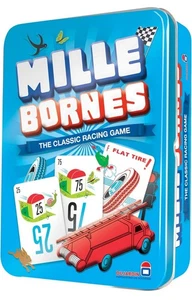Mille Bornes Classic Racing Card Game Tin Box Asmodee MIB01 Französisch - Bild 1 von 5
