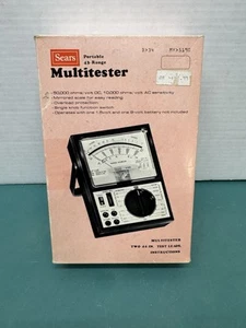 Vintage Sears Multitester 5190 New Never Used - Picture 1 of 6