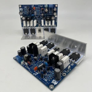 Audio Stereo Endstufe Platine mit Kühlkörper Paar L20 200W 8R V9.2 NEU - Bild 1 von 5
