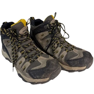 Eddie Bauer Red Lodge Outdoor Mid Hiking Waterproof Boots Mens Size 8 Brown - Picture 1 of 17
