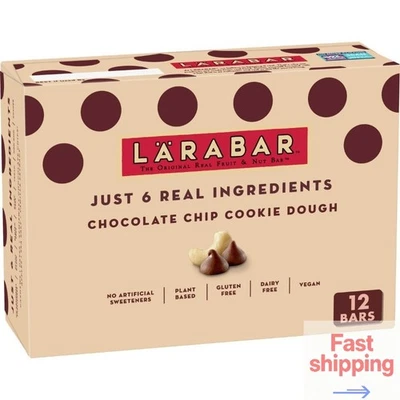 Barra de masa para galletas con chispas de chocolate Larabar cuenta 12 Foto 1 de 3