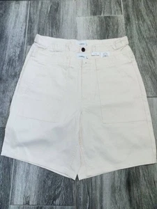 Farah Shorts Cream Slim Fit 100% Cotton Men’s Size W32 - Picture 1 of 1