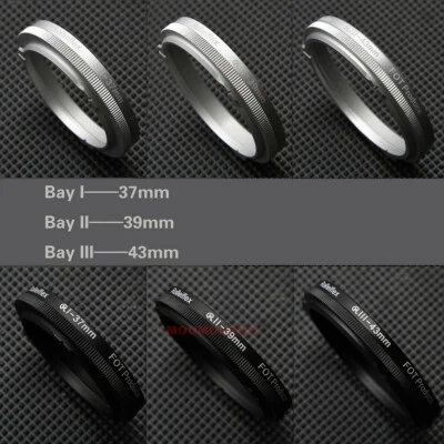 Rolleiflex to Standard Screw Thread Adapter Ring + UV Filter Bay I II III 1 2 3 - Image 1 of 4