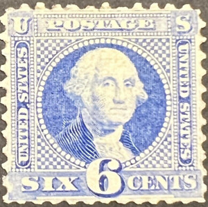Scott#: 115 - George Washington 6¢ 1869 NBNC UNUSED single stamp MNG