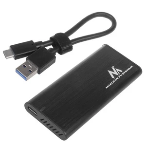 Obudowa dysku Maclean SSD M.2 NVMe USB 3.1 aluminiowa MCE443 - Zdjęcie 1 z 7