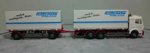 Wiking H0 MB treno valigia + rimorchio "HydroTherm" NUOVO & IMBALLO ORIGINALE - Foto 1 di 5