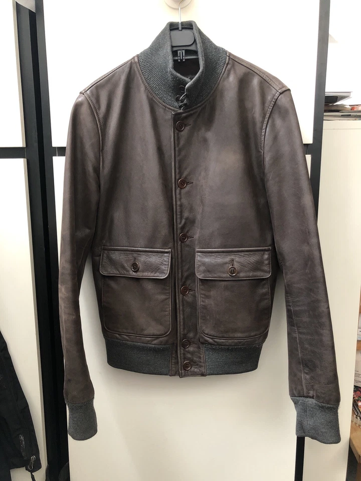 chaqueta de cuero Stewart Jacket - Imagen 1 de 4