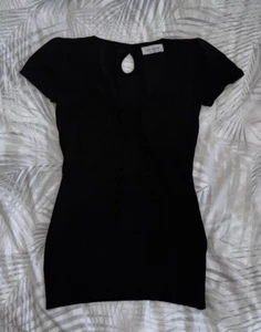 PORTMANS Black Ladies Knit Style Top Size XS - Picture 1 of 4