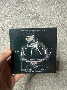 THE KING Nicholas Britell FYC CD Best Original Score 2019 Netflix - Picture 1 of 3