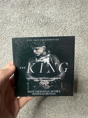 THE KING Nicholas Britell FYC CD Best Original Score 2019 Netflix - Bild 1 von 3