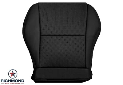 For 2002 2003 2004 Acura RSX Type-S -Driver Side Bottom Leather Seat Cover Black - Image 1 of 4