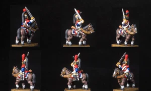 24x 15mm/1:100th French Cuirassiers (Turner Miniatures) - Picture 1 of 1