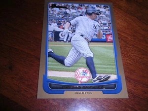 2012 Bowman Baseball Gold #11 Brett Gardner New York Yankees - Picture 1 of 2