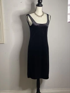 Ralph Lauren Black Label Velvet With Strapless Cocktail Dress Size M - Picture 1 of 17