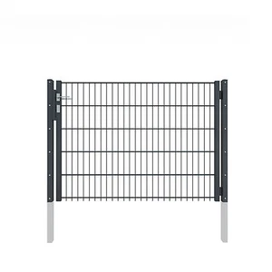 Toranlage 1,0m hoch x 1,5m breit - Gartentor Camas Toranlage Doppelstabmattentor - Bild 1 von 1