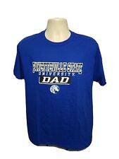 Fayetteville State University Dad Adult Medium Blue TShirt