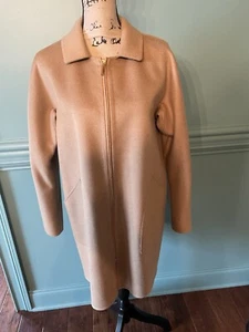 Lafayette 148 Damen Mantel Kamelhaar Angorawolle Größe M - Bild 1 von 11
