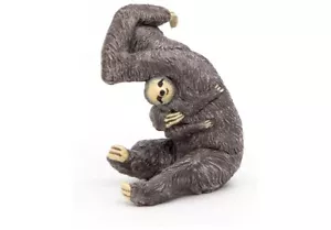 Lot 7 Animals PAPO and SCHLEICH Sloth Chimpanzee Platypus Penguin Lemur Babies - Picture 1 of 16