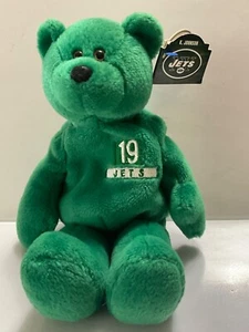 NEW KEYSHAWN JOHNSON # 19 Limited Treasures 1998 Pro Bear NFL NEW YORK JETS - Picture 1 of 2