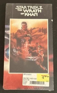 Star Trek II 2 The Wrath Of Khan VHS Tape (Paramount Pictures 1991 New Sealed) - Picture 1 of 7