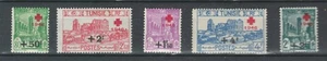 TUNESIEN FRANZÖSISCH AFRIKA ROTES KREUZ WÄHRUNGSAUFDRUCKSATZ MH BRIEFMARKEN LOT (TUNI 620) - Bild 1 von 1