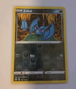 Zubat 103/195 Swsh12: Sword & Shield - Silver Tempest Reverse Holo - Picture 1 of 1