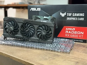 ASUS TUF Gaming Radeon RX 6800 XT OC 16GB GDDR6 Grafikkarte - Bild 1 von 7