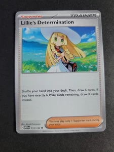 Lillie's Determination 119/132 Uncommon Pokemon Mega Evolution - Picture 1 of 2