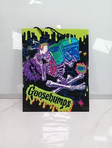 1996 Gänsehaut Geschenktüte R L Stein Lesen ist ein Schrei Halloween - Bild 1 von 2