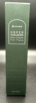 Leaders ~Green Collagen Eye Cream For Face NIB - Image 1 of 3