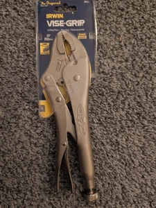 Alicates de bloqueo de mandíbula curvada Vise-Grip 10wr 10" con cortador de alambre 10WR - Imagen 1 de 2