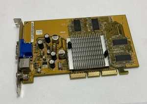Tarjeta de gráficos 128 MB Asus HP 5187-2182 GeForce 4 MX440 VGA, video, comp, AGP - Imagen 1 de 6