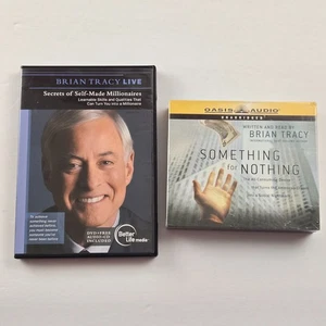 Brian Tracy Lot Live DVD + CD Secrets of Self-Made Millionaires / Something for - Bild 1 von 10