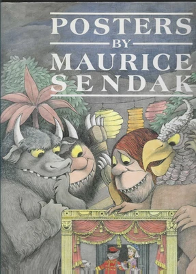 22 Posters by Maurice Sendak big book 1st Printing Color Art  14x10.5 1986 LkNEW - Image 1 of 4